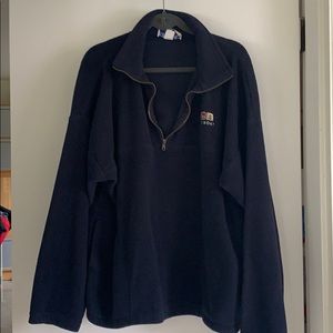 Attic image pull over fleece